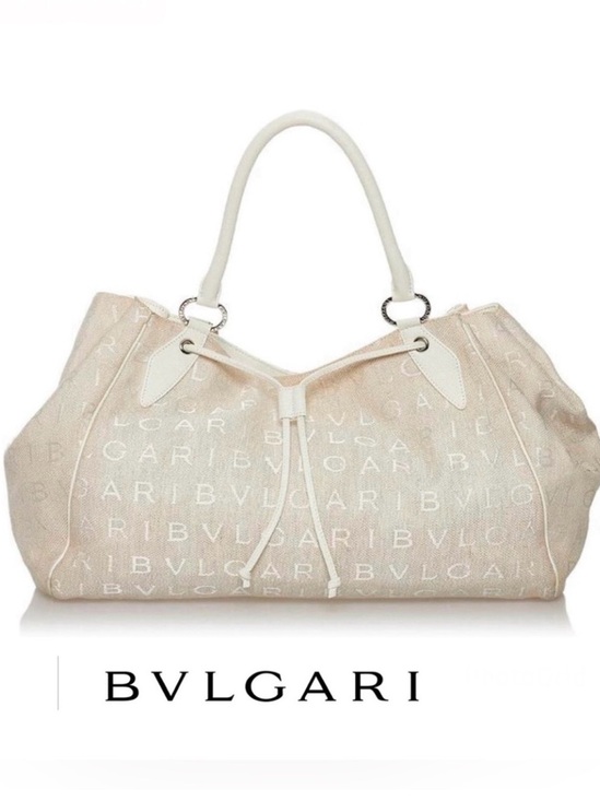 BVLGARI Handbags - Bulgari Logo Drawstring Tote